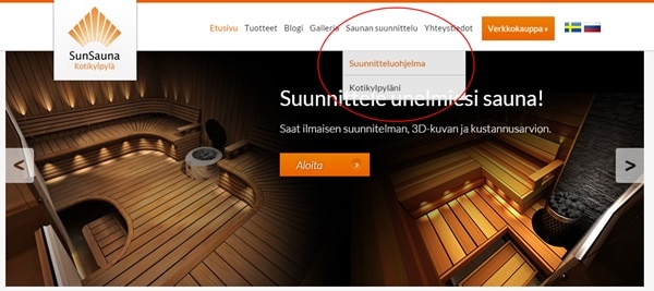 Saunan Suunnittelu, osa 8/9: Suunnitteluohjelma
