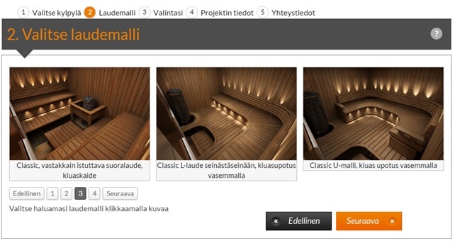 Saunan suunnitteluohjelma, Sun Sauna