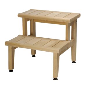 Nousujakkara 550X565 mm 2-Askel. tervaleppä
