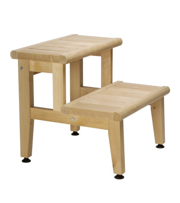 Nousujakkara 550X565 mm 2-Askel. tervaleppä - Image 3