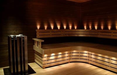Sun Sauna Wave lauteet, lämpökäsitelty tervaleppä