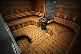Sun Saunan lauteet, 3D-kuva